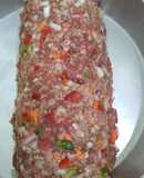 Pan de carne con vegetales
