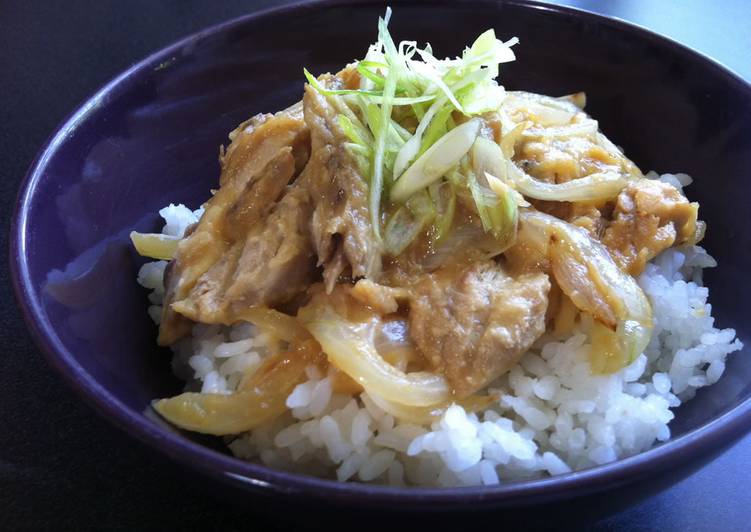 Simple Way to Make Any-night-of-the-week Miso Mackerel Don