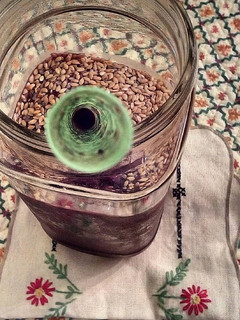 A picture of Blueberry Green Juice Smoothie.