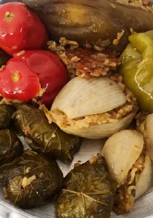 عکسی از دستور دلمه (به روش دم کردنی)