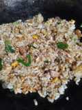 Nasi Goreng Sosis dan Telur Orak Orik