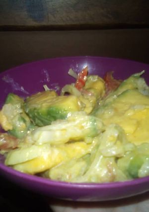 Una foto de Ensalada de aguacate