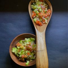 A picture of Cucumber & Tomato Shirazi Salad from Arab world.