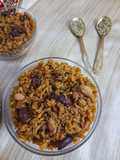 Sweet jaggery pulao
