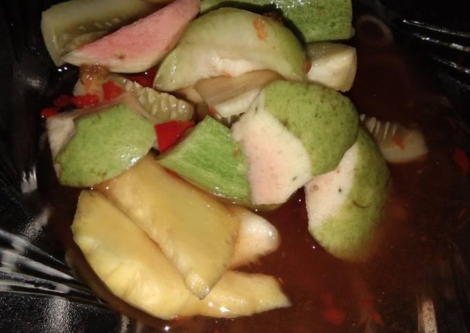 Resep Asinan Buah segar dan murah Anti Gagal