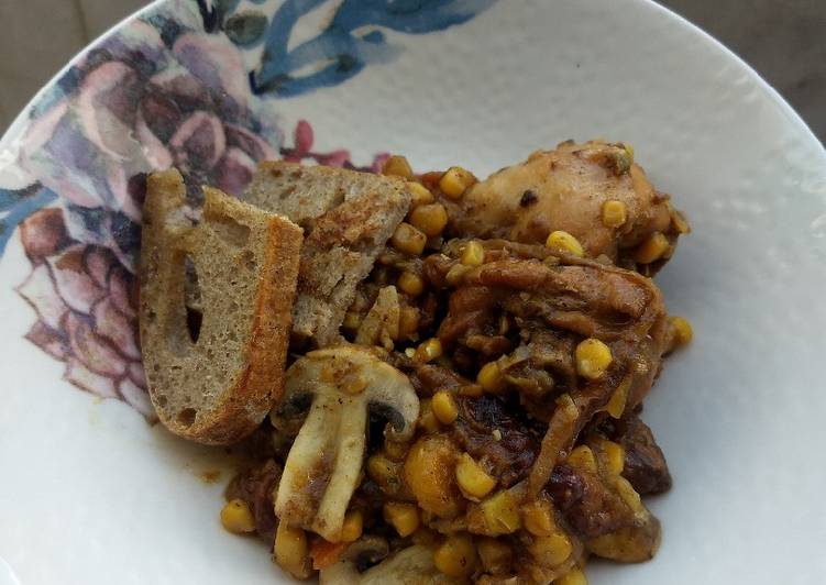 Frango com legumes - Tudogosreceitas