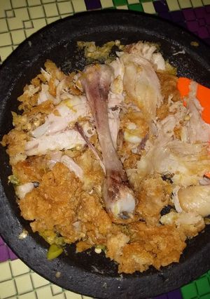Foto resep Geprek sederhana