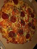 Pizza de zucchini (baja en carbohidratos)