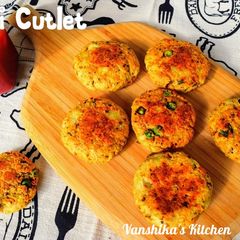 A picture of Roti Cutlet | Leftover Roti Cutlet | Healthy Roti Kebabs.
