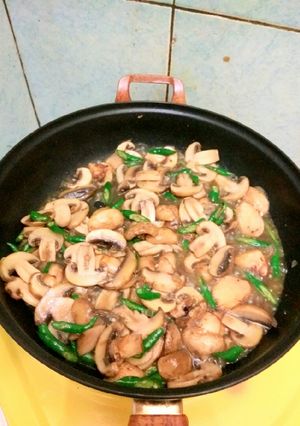 Foto resep Tumis Jamur Kancing
