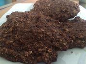 Una foto de galleta de avena y cacao amargo