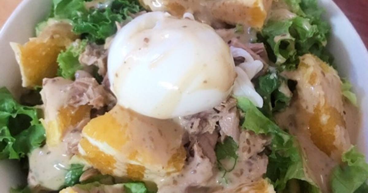 Cách Làm Món Tuna orange salad của Kim Hoaa Cookpad