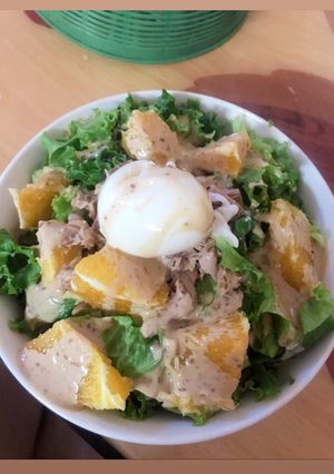 Hình của món Tuna orange salad.