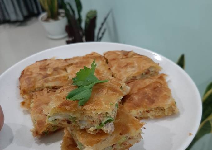 Martabak Telur Keju Kulit Lumpia