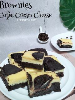 Foto resep Brownies Coffee Cream Cheese