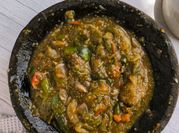 A picture of vegetable sambal