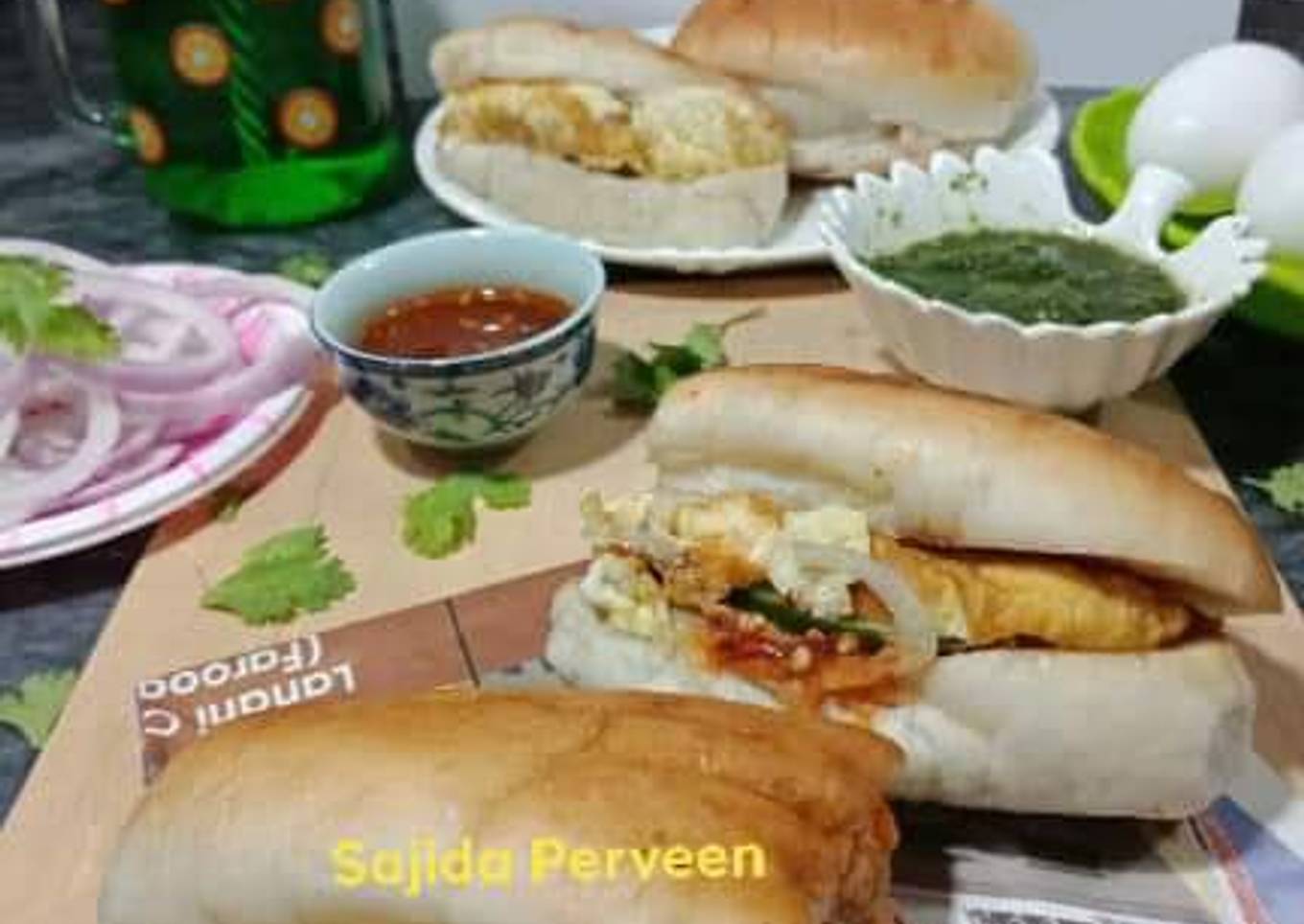 ðŸ‘‰#Anday #Wala #Burger/ #Bun #KababÂ Â #KokabandCookpad