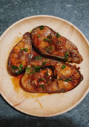 Hình của món Cá basa kho gừng.