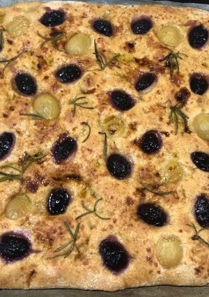 Foto di Focaccia con uva