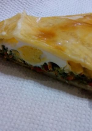 Una foto de Tarta de espinacas
