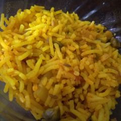 A picture of Veg biryani.