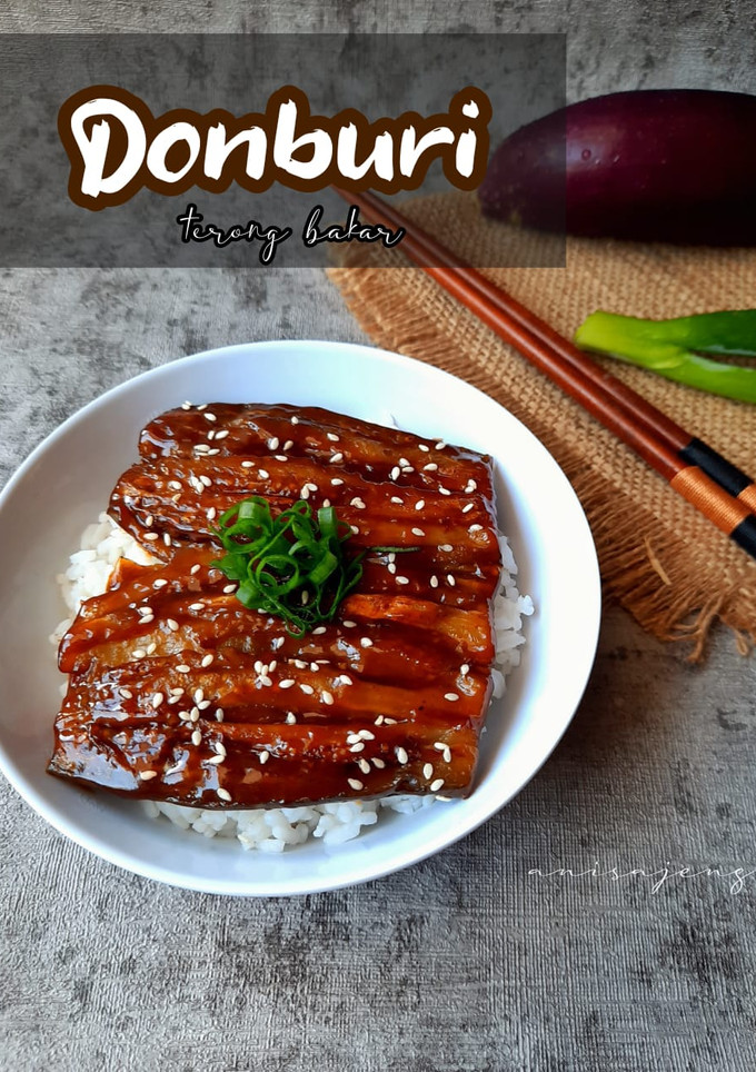 Foto resep 46. Donburi Terong Bakar
