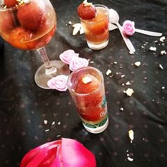 A picture of Mini gulabjamun shots😋.