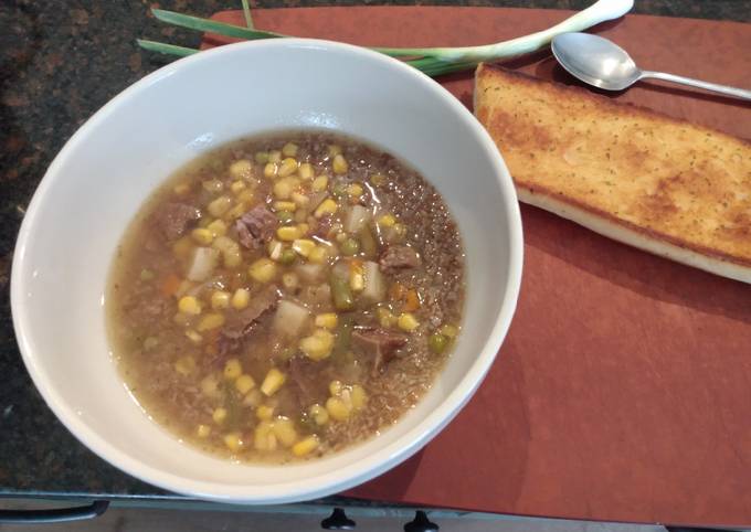 Simple Way to Make Any-night-of-the-week Beef Vegetable Soup