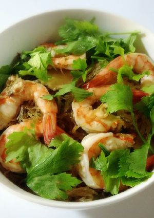 รูปของ กุ้งอบวุ้นเส้น