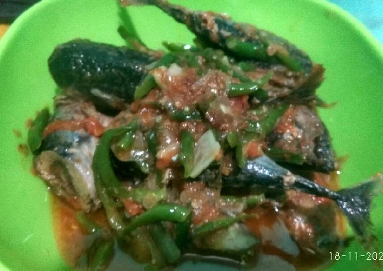 Resep Sarden ikan tongkol buatan sendri yang Enak