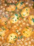 Lahori Cholay - Chickpeas and Boiled Eggs
