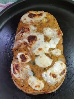 Una foto de Calabaza Rellena, apta para vegetarianos 😋
