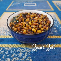 A picture of White Lobia or Black Eyed Peas Fry.