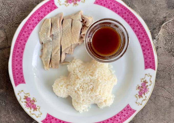 Resep Nasi ayam hainam (hainanese chicken rice), Enak Banget