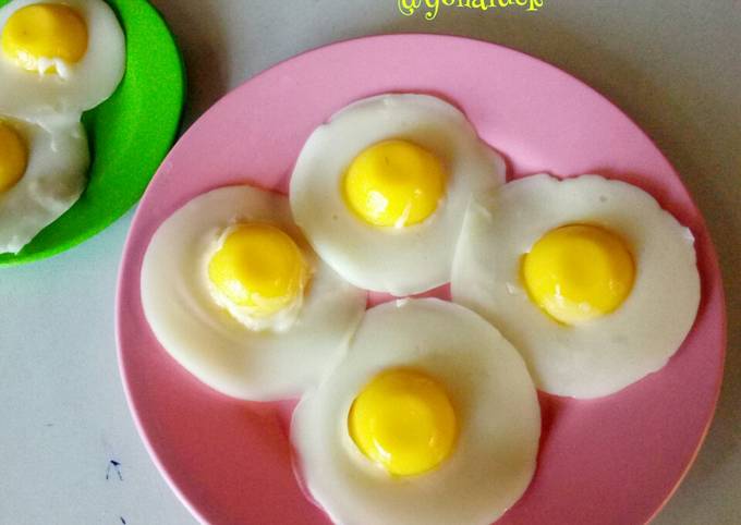 Puding Telur Ceplok