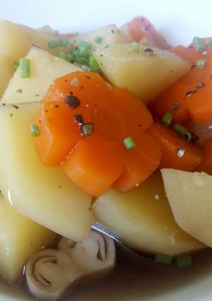 Hình của món Rau củ kho.