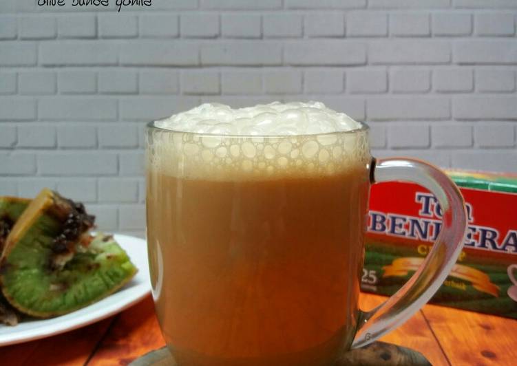 Cara Gampang Menyiapkan Teh tarik, Lezat