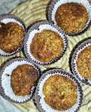 Bolinhos de banana saudável