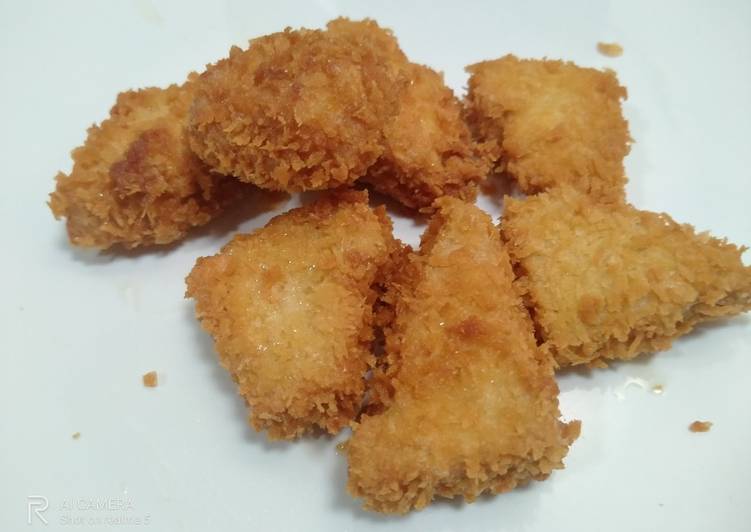 Cara Gampang mengolah Nugget Tempe Udang yang Enak Banget