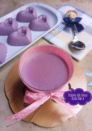 Foto resep Puding Ubi Ungu