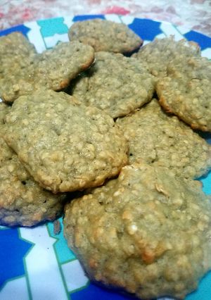 Una foto de Galletas de banana y avena riquísimas..!
