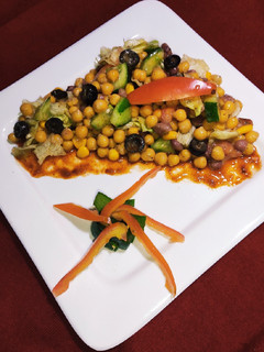 A picture of Nutritious Beans Chaat 🥗.