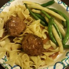 Slow Cooker German Meatballs A picture of Slow Cooker German Meatballs.
