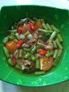 Foto resep Asem - asem buncis daging sapi