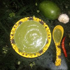 Mint Raw Mango chutney A picture of Mint Raw Mango chutney.