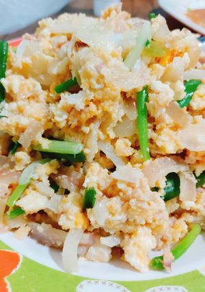 รูปของ แหนมผัดไข่