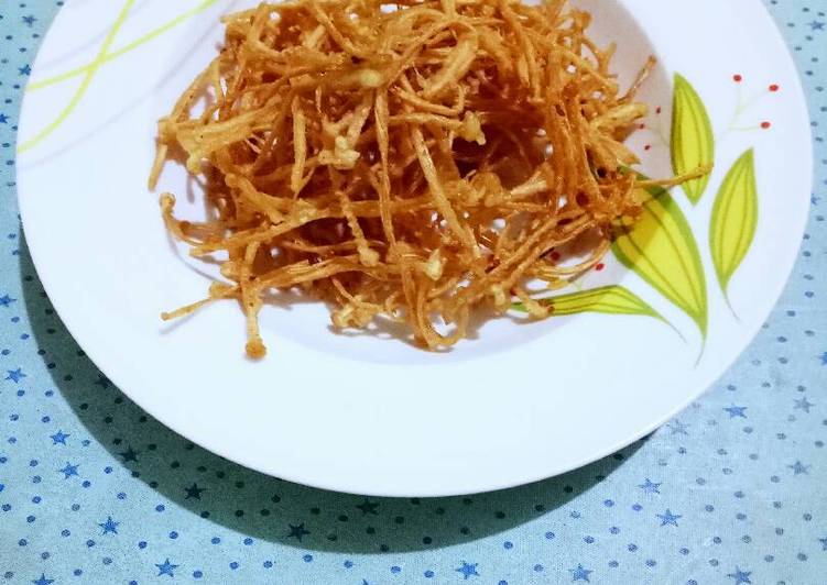 Enoki Crispy Resep Jamur Enoki