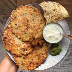 A picture of The assamese koki/gluten-free koki!.