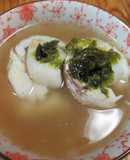 日式馬頭魚海菜湯