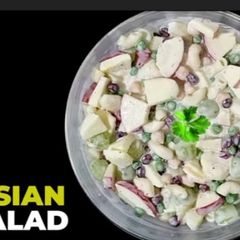 A picture of Russian salad.